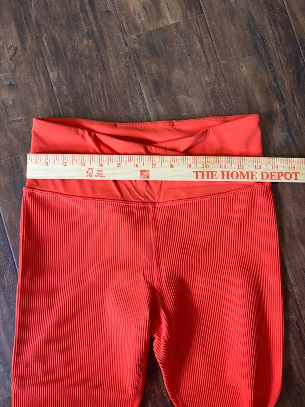 Athleta Ribbed Orange Set - Picture 10 of 16
